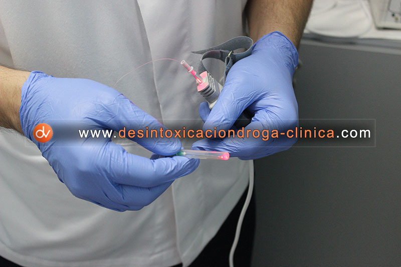 desintoxicación tratamiento láser intravenosa heroína